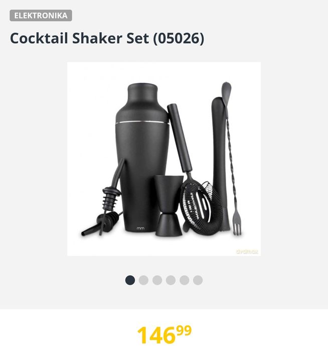 Zestaw barmański, nowy shaker do drinków, zestaw do robienia drinków