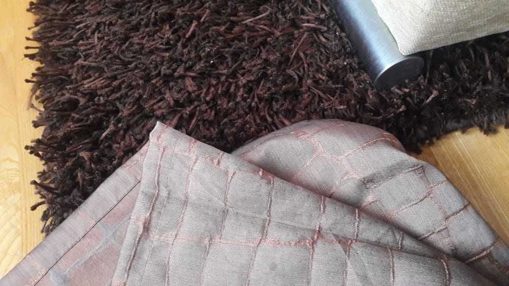 Jasny brąz kakao zasłona gotowa 70 x 240