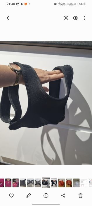 Pajączek korekta postawy korektor czarny