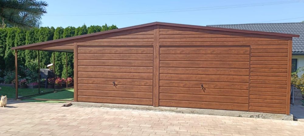 Garaz drewnopodobną 6x6