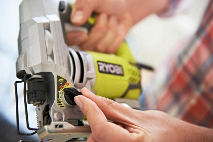 Ryobi Wyrzynarka Elektryczna 600w Piła Rjs850-k Regulacja Obrotów+ Wal