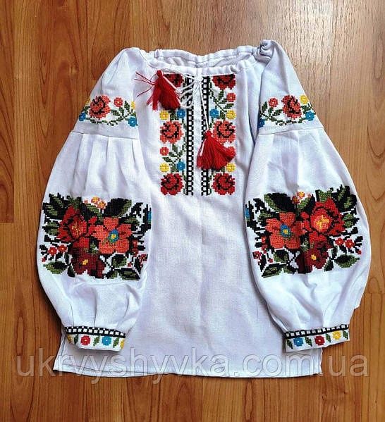 Вишита сорочка для дівчинки