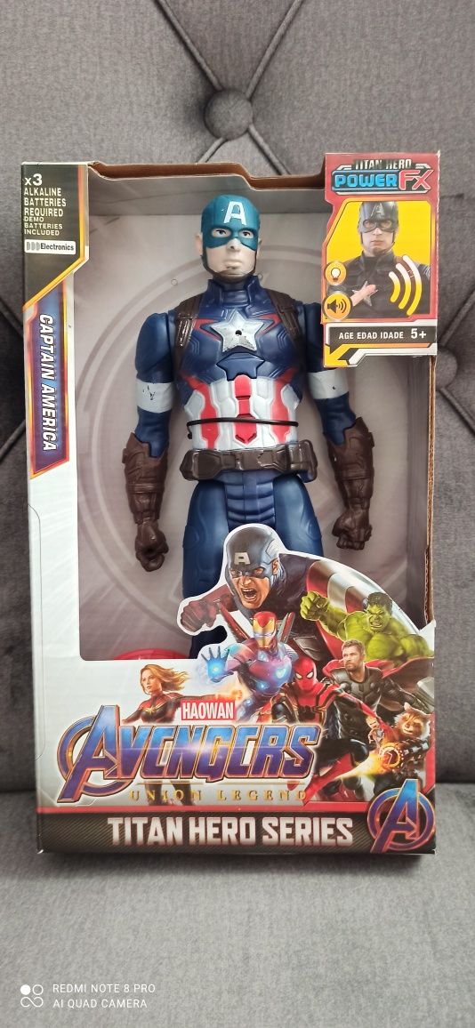 Avengers figurka Kapitan Ameryka z dźwiękiem