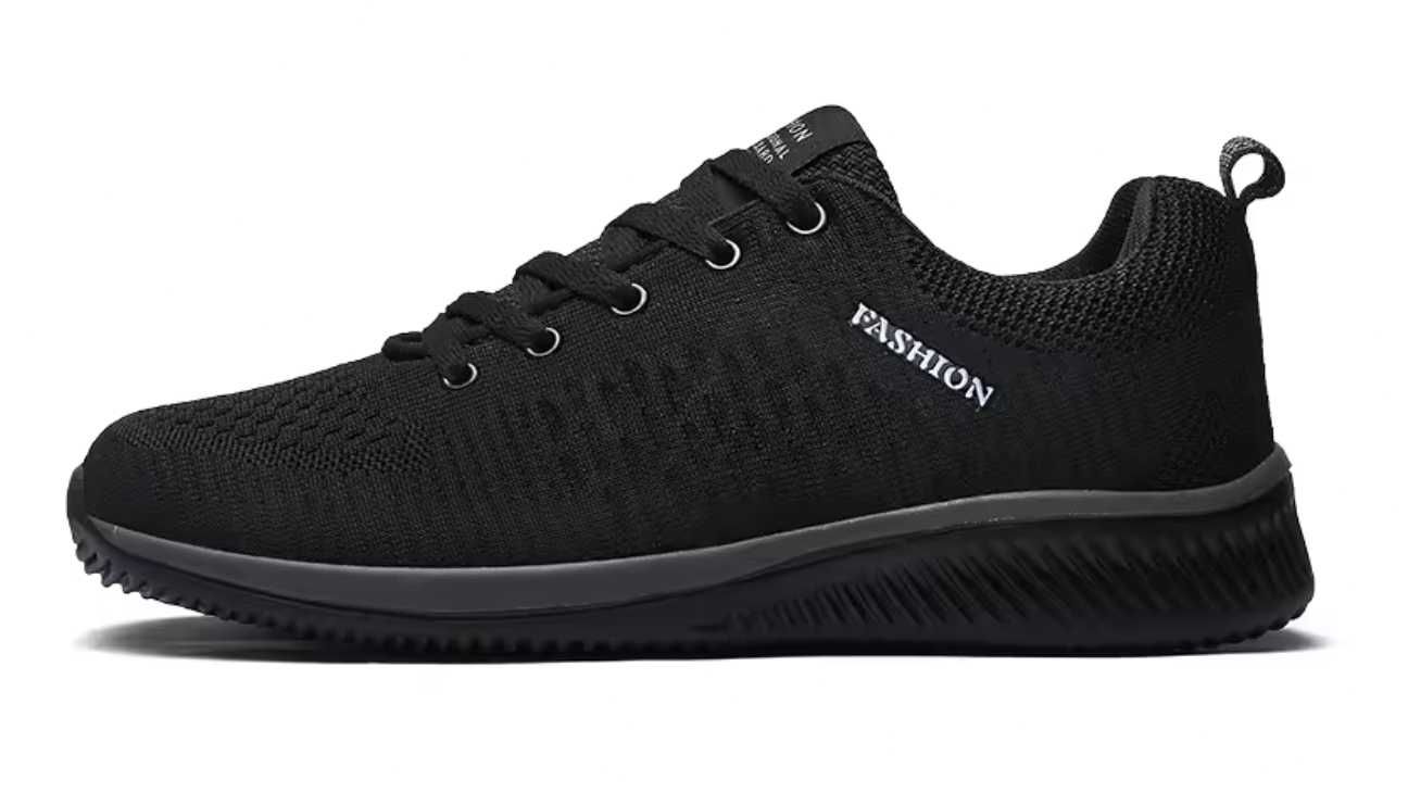 Buty sportowe męsko/damskie Unisex sneakers, czarne, r. 44, nowe