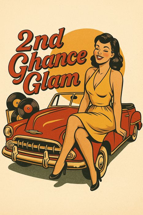 Sofá antigo de três lugares com padrão floral