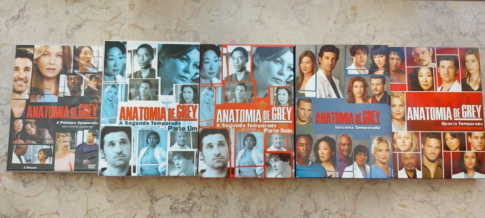 Anatomia de Grey DVD 1a e 2a temporada