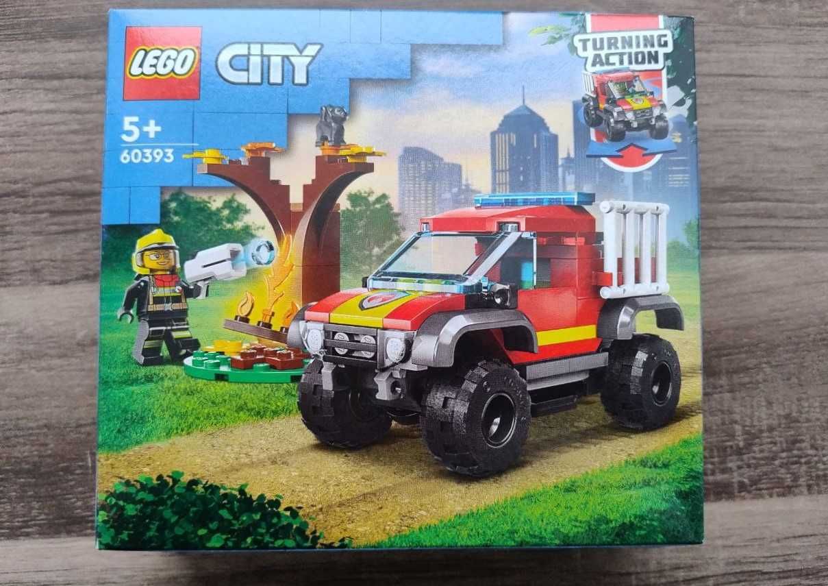 Конструктор LEGO City 60393 Пожарно-спасательный внедорожник