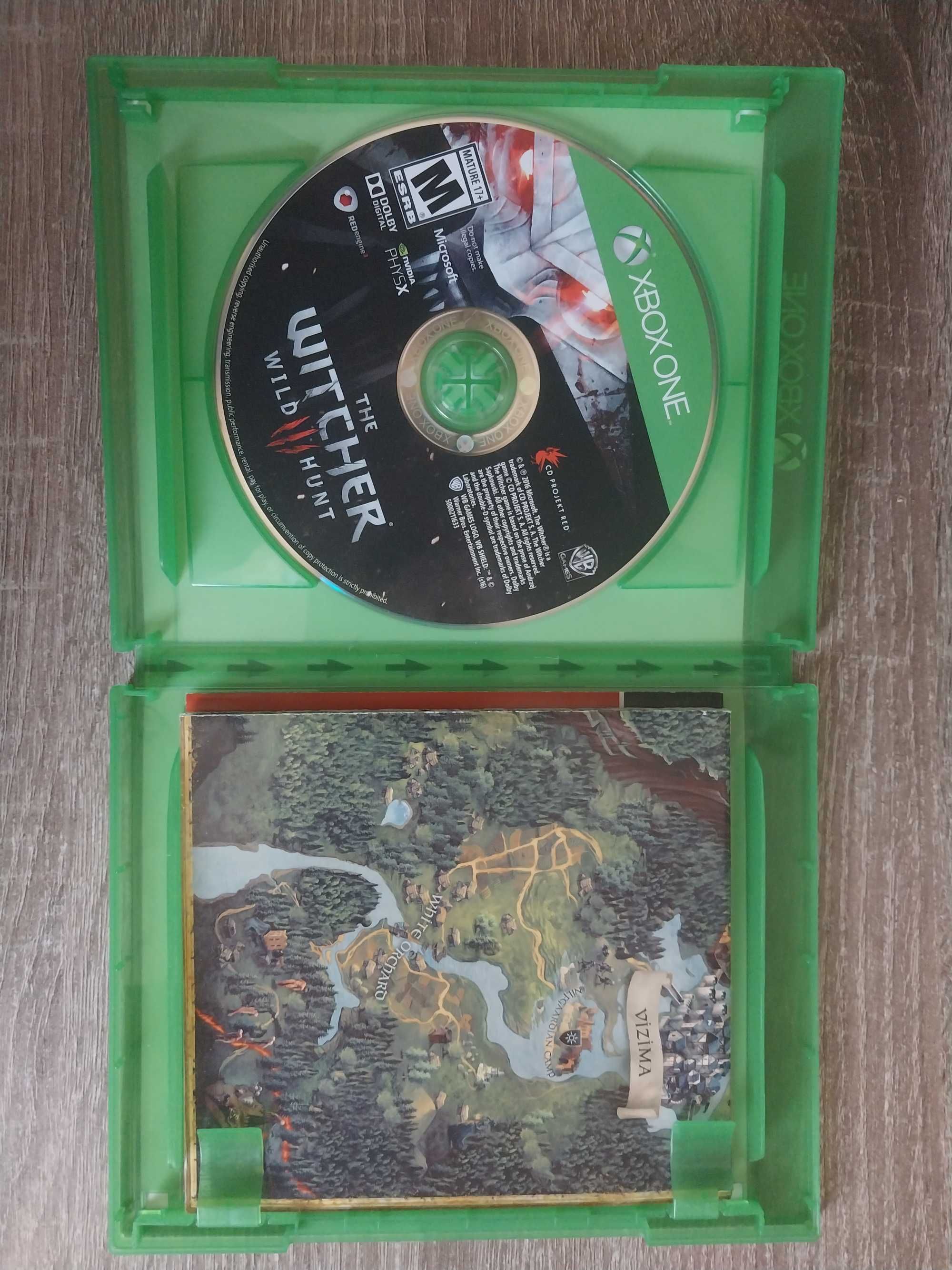Диск Witcher 3 Xbox One