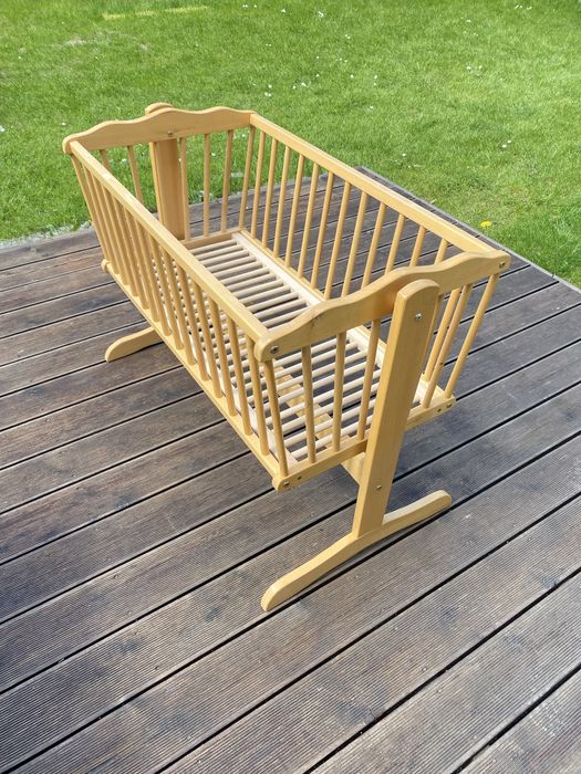 kołyska drewniana Gluck drewno bukowe