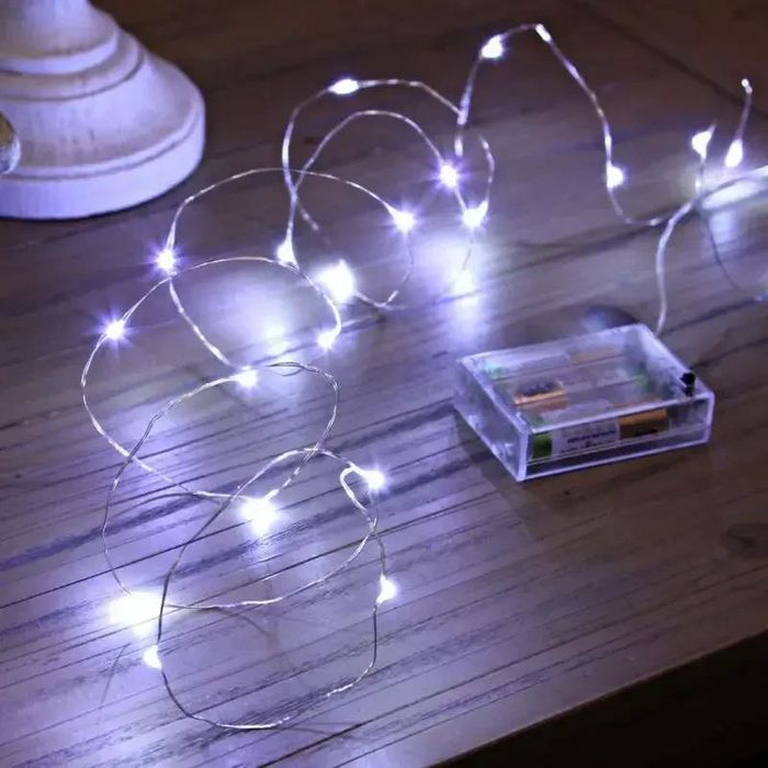 Світлодіодна гірлянда RD-301, 5 м,на батарейках, мультиколірLED АКЦІЯ!