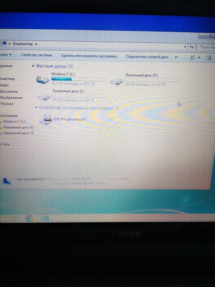Ноутбук Acer aspire 5250 Series
