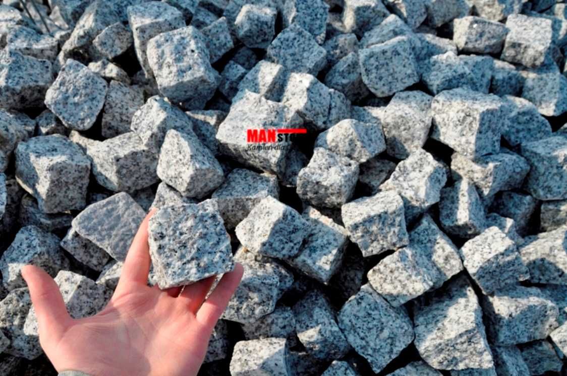 Kostka granitowa szara