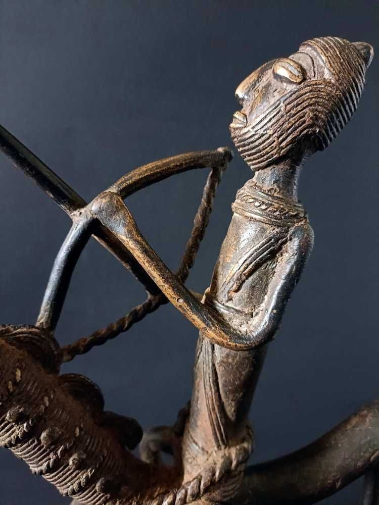 Jeździec, Wojownik Kotoko z łukiem, Sao z Czadu | Brązy z Beninu Dogon
