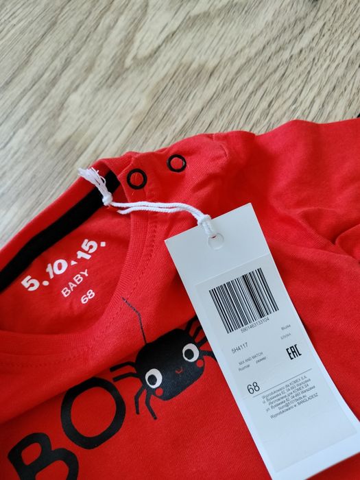 Nowa koszulka niemowlęca rozm. 68