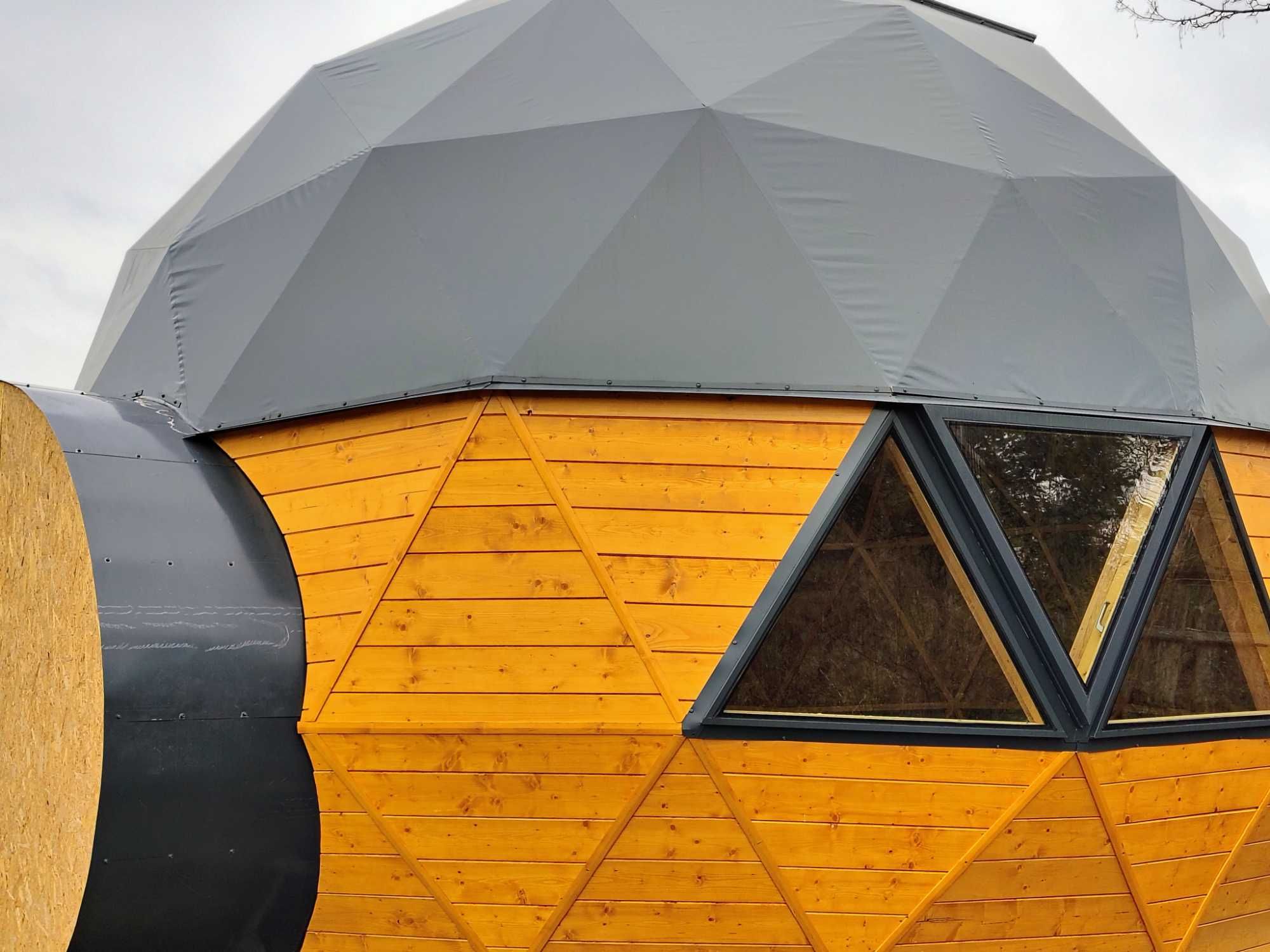 kopuła, glamping, domek letniskowy