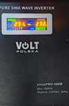 Інвертор VOLT Polska sinusPRO-500W +гелева батарея  АКБ GL 480w