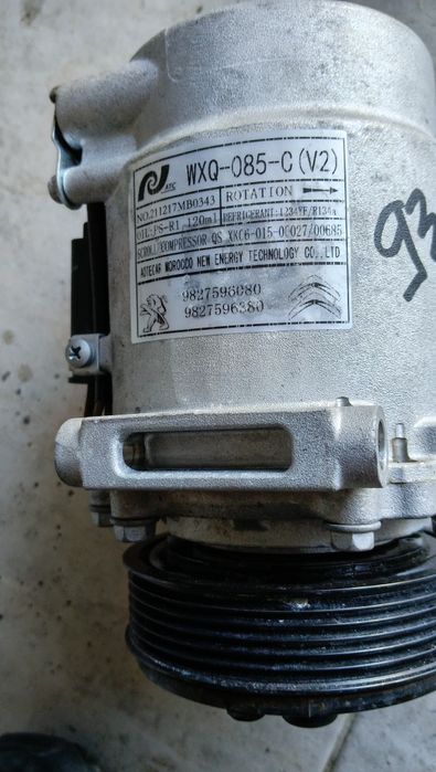 Peugeot 308 t10 kompresor sprężarka klimatyzacji