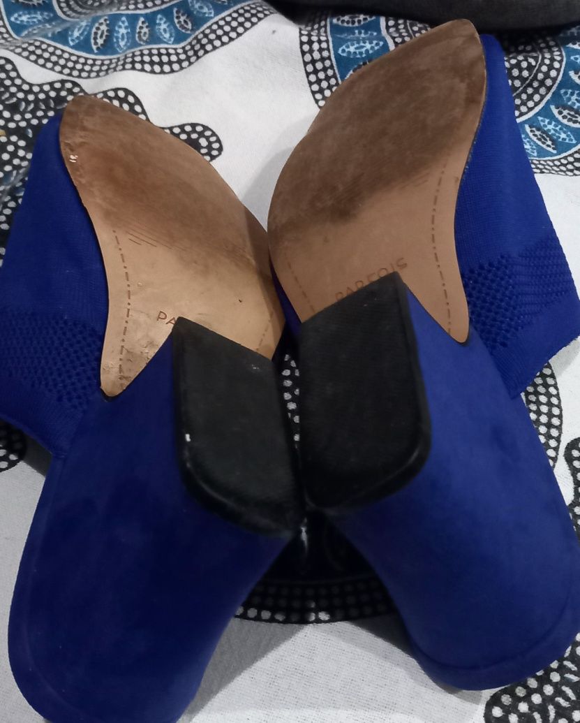 Sandálias, de malha, azul Royal, da Parfois
