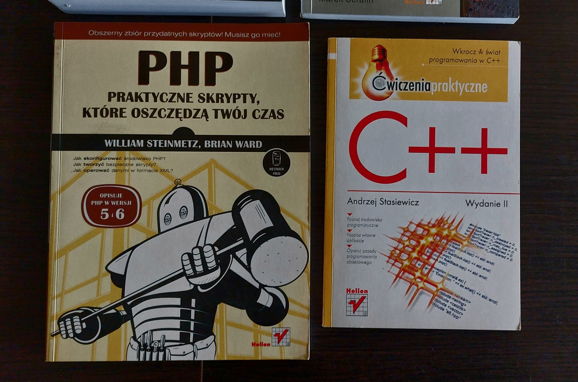 Książki dla informatyków VPN PHP c++ płyta CD