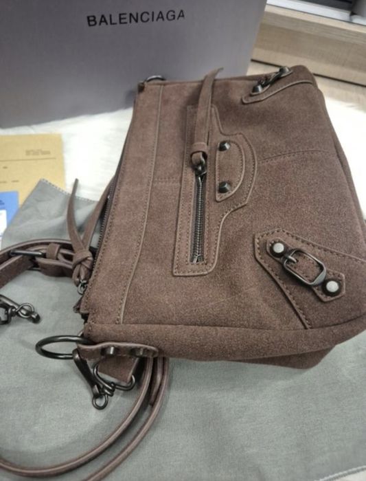 Сумка 28×18 замш