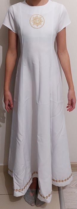 Sukienka komunijna (typu alba) rozmiar 140cm