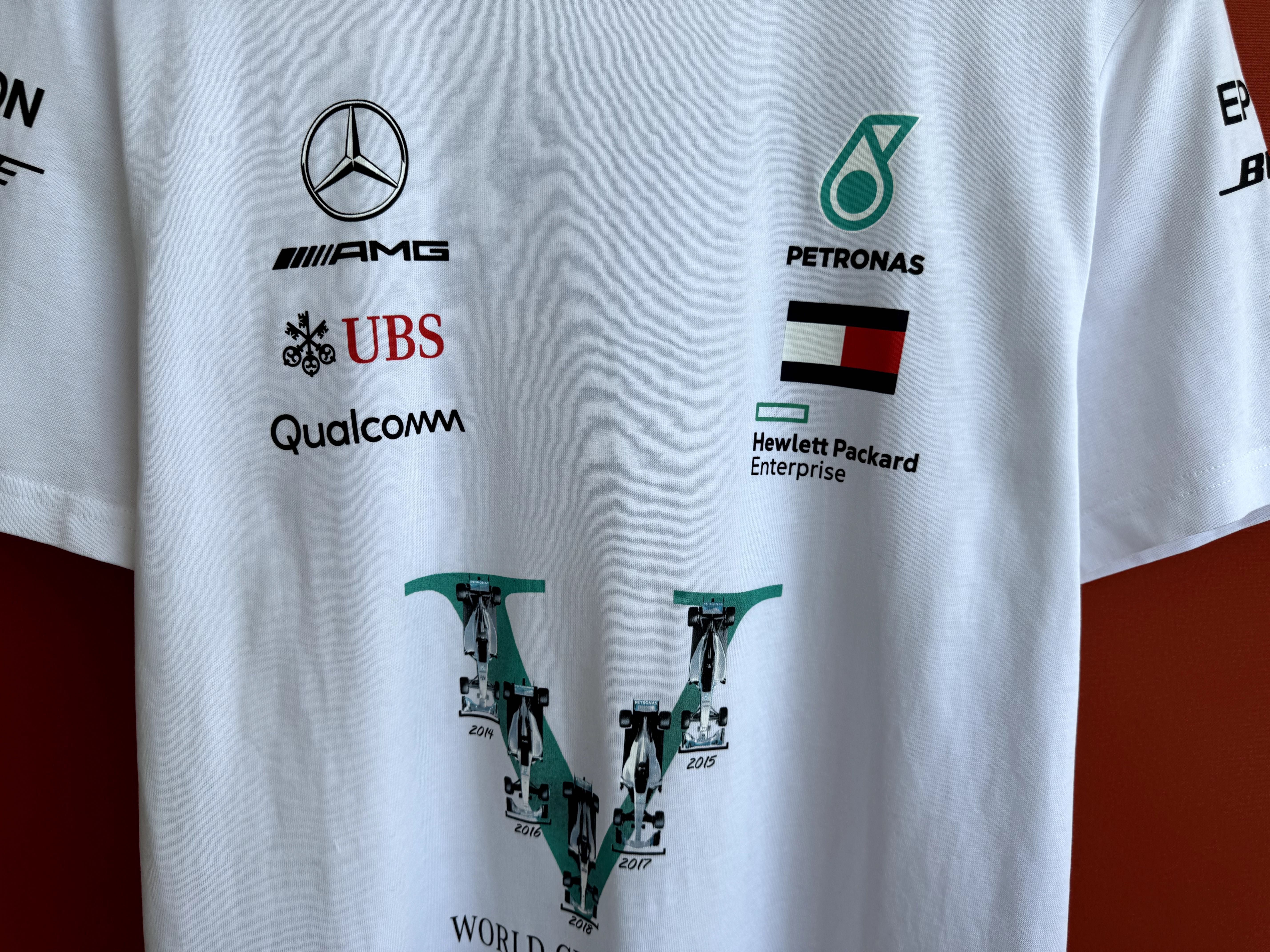 Mercedes AMG Petronas Motorsport Merch мужская футболка мерч размер XL