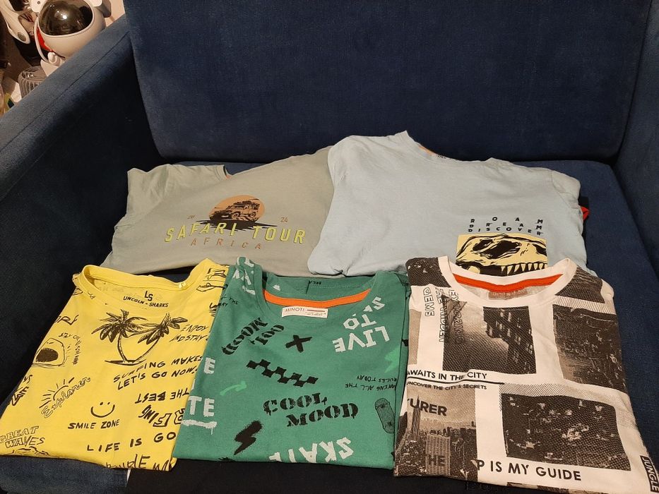 134  bawełniane T-shirty dla chłopca