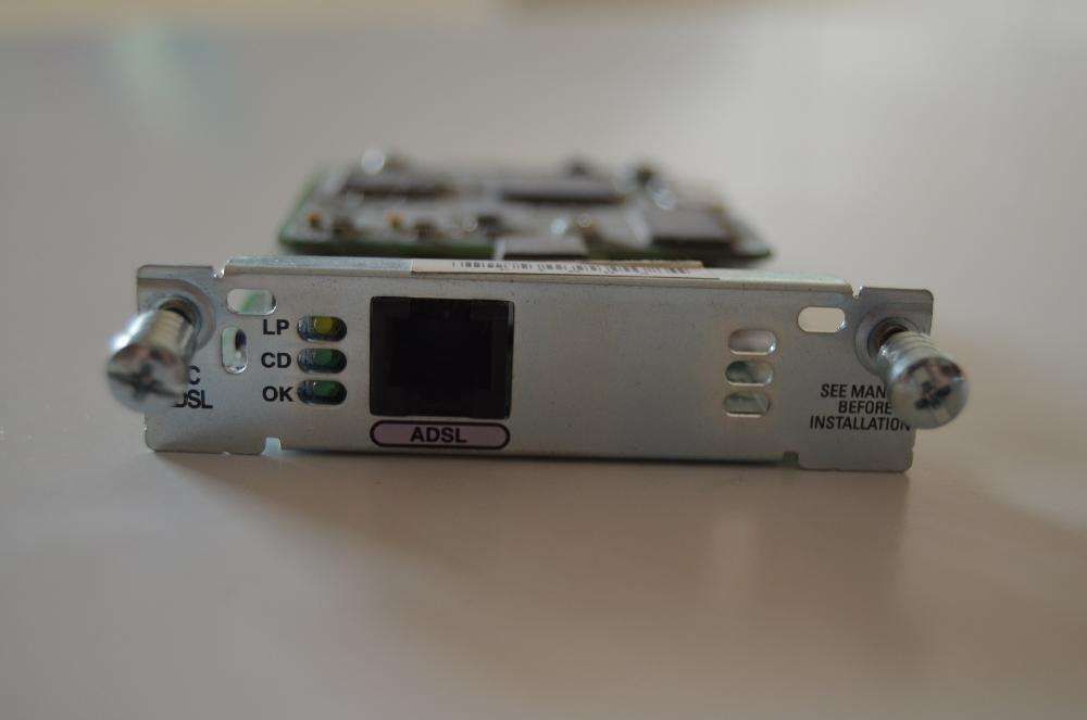 2 WIC adsl cisco
