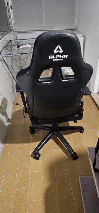 Cadeira alpha gamer com RGB