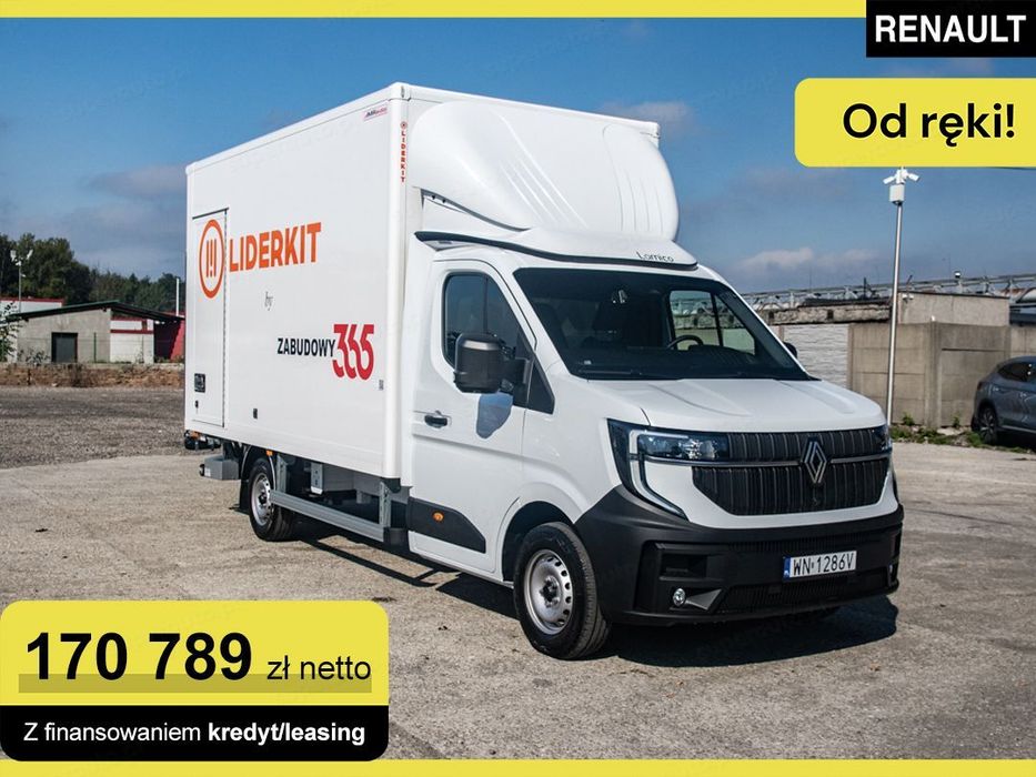 Renault Master L3 Kontener + Winda 2.0 170KM  Nawigacja !! Światła przeciwmgłowe !!