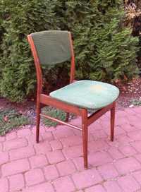 Bukowe gięte Krzesła vintage PRL loft 3 sztuki