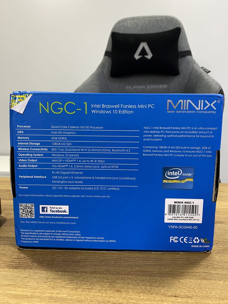 Mini PC NGC-1 (como novo)