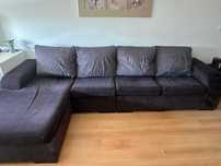 Sofá 3 lugares + Chaise Long
