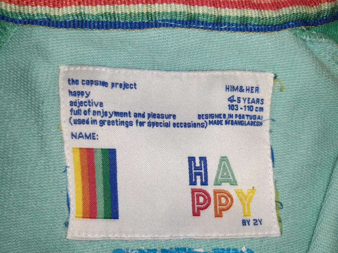Casaco e/ou t-shirt Zippy Happy