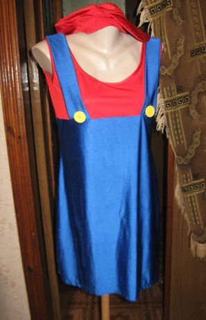 карнавальное платье костюм супер Марио сукня плаття  Маріо аніматора