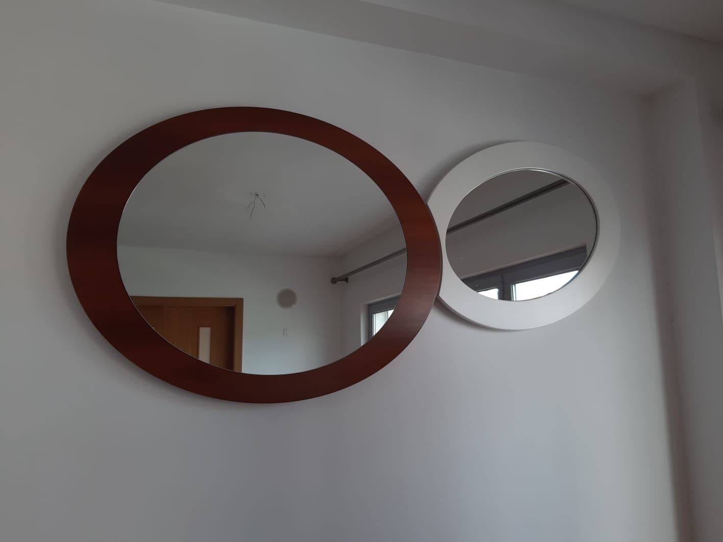 Espelho de sala madeira maciça