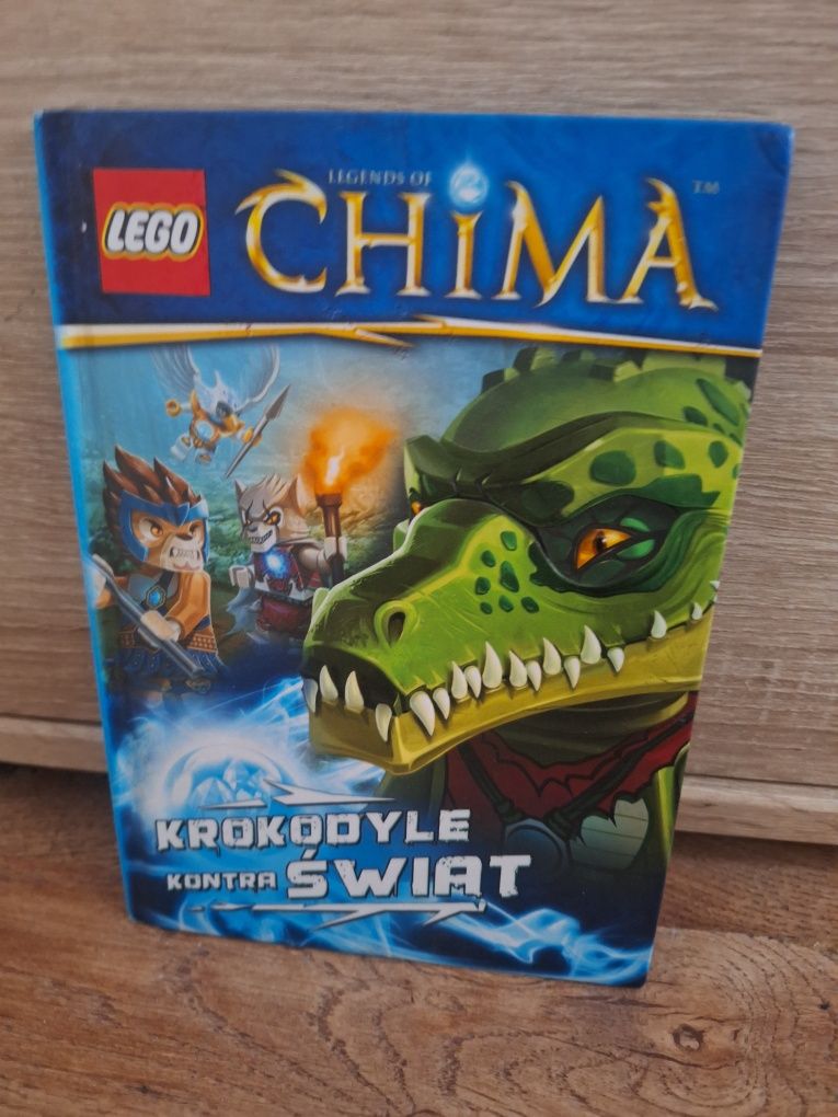 Zestaw 5 książek lego chima