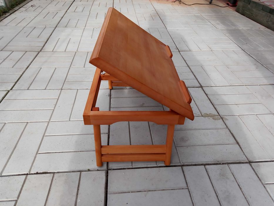 Stolik do łóżka kawowy pod laptopa śniadaniowy