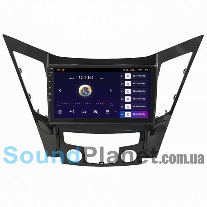 Магнітола Hyundai Sonata ,CarPlay, Q-Led екран ,слот під SIM