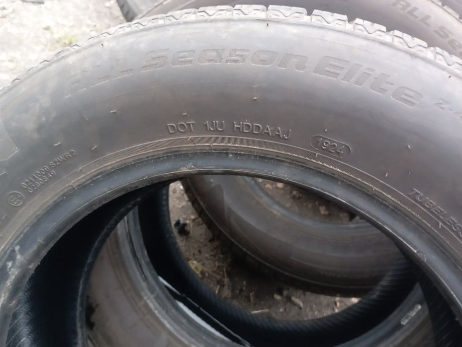 Opony wielosezonowe 4sztuki stan bardzo dobry 195/65R15 rok 24
