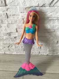 Lalka Barbie Malibu Syrenka Dreamtopia migoczące światełka jak nowa