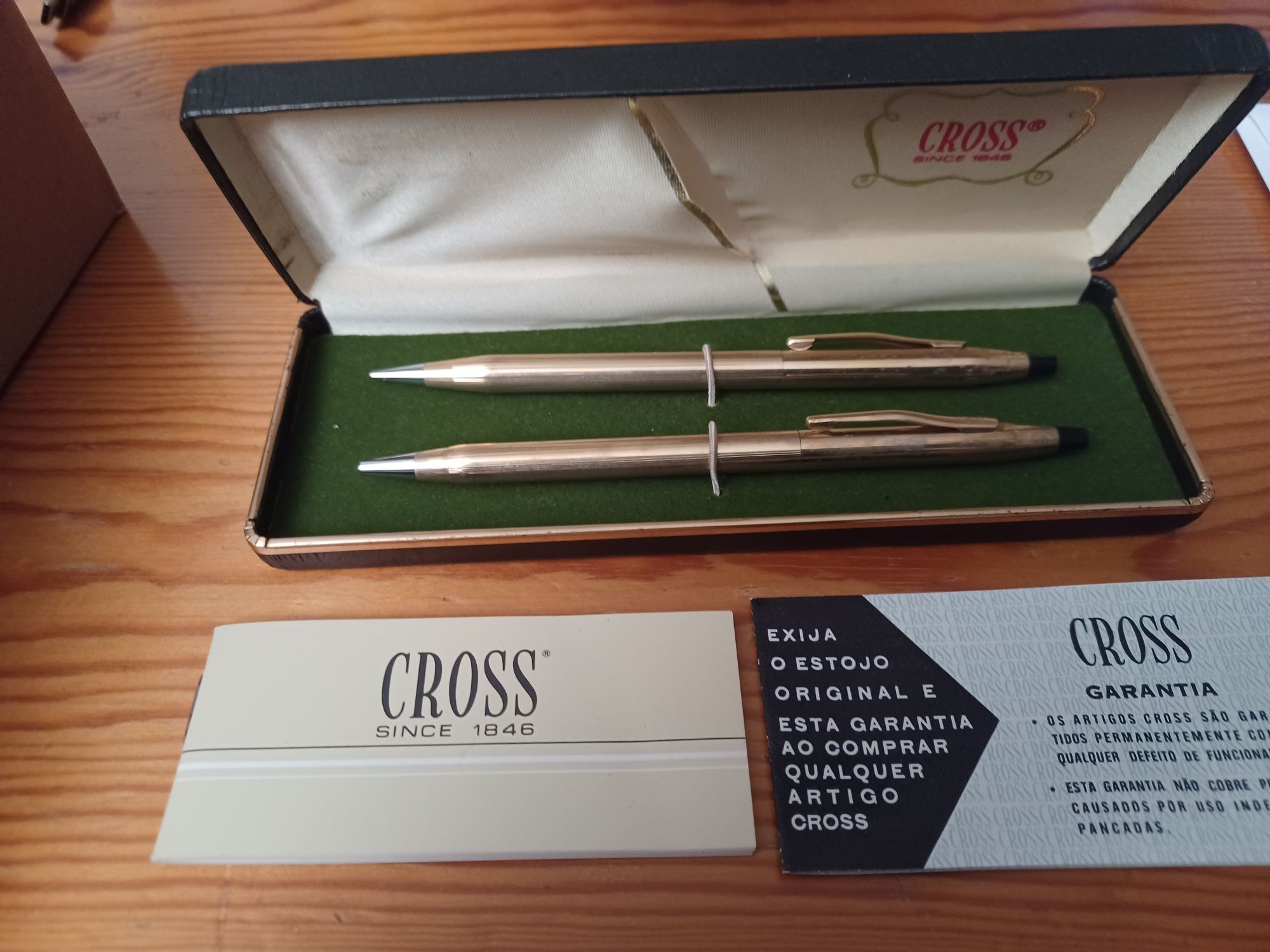 Conjunto Cross Caneta e Lapiseira com caixa