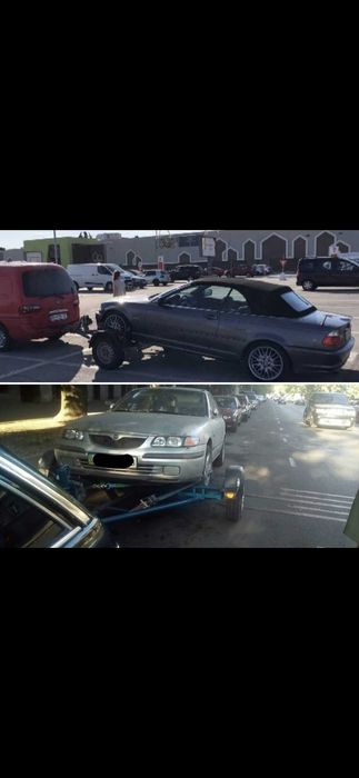 Аренда и прокат прицепов лафетов кат В и ВЕ мини-эвакуатор подкат МОТО