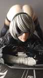 Большая 1/4 коллекционная игровая аниме экшен фигурка Nier Automata 2B