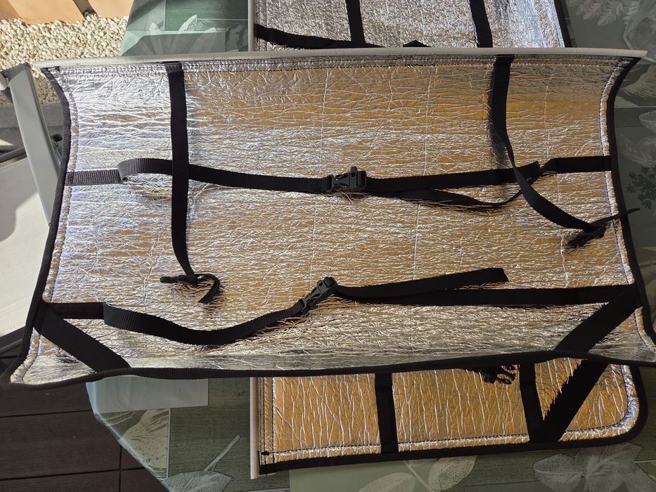 Capas protecção janelas caravana