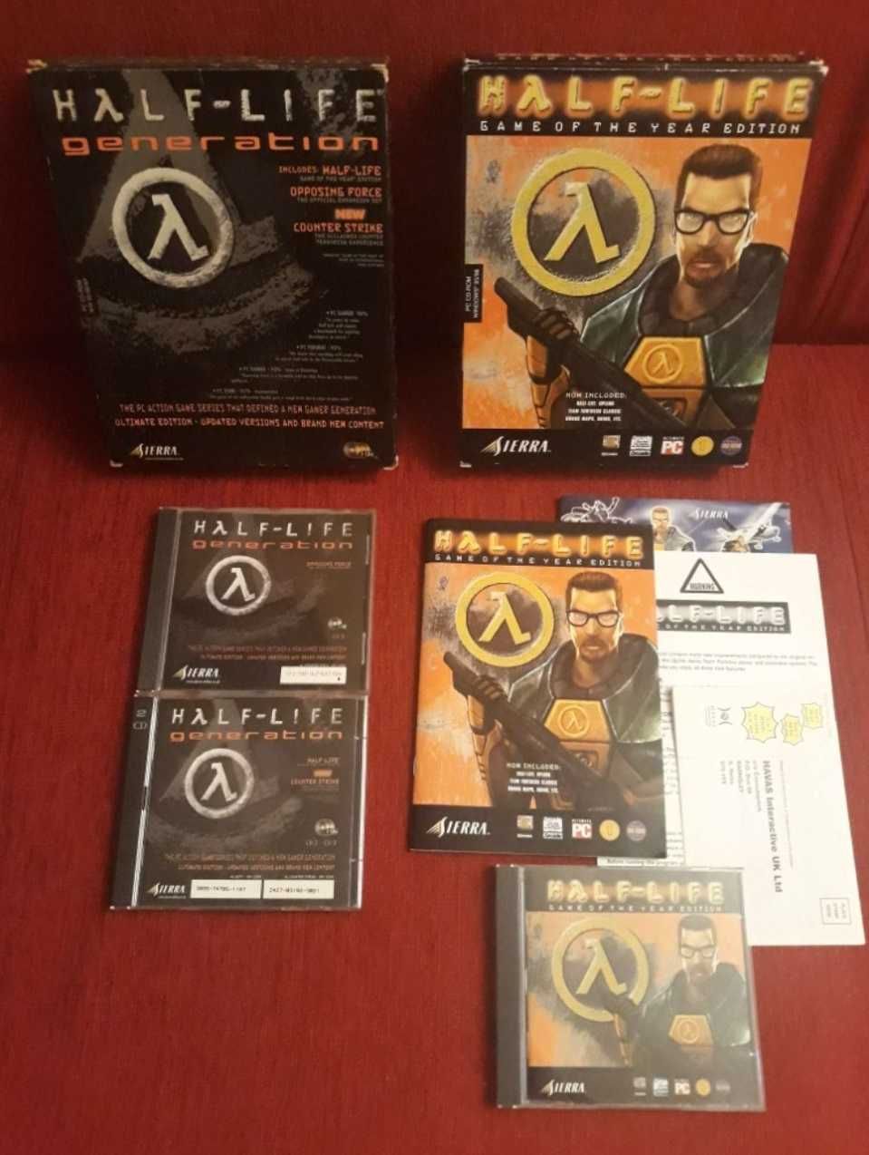 Half-Life Generation + HL GOTY + Gunman Chronicles - gry PC BIG BOX