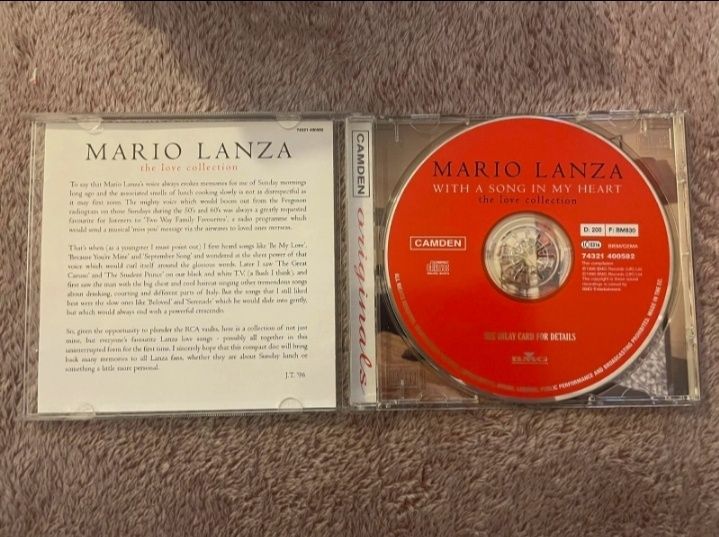 płyta Mario Lanza