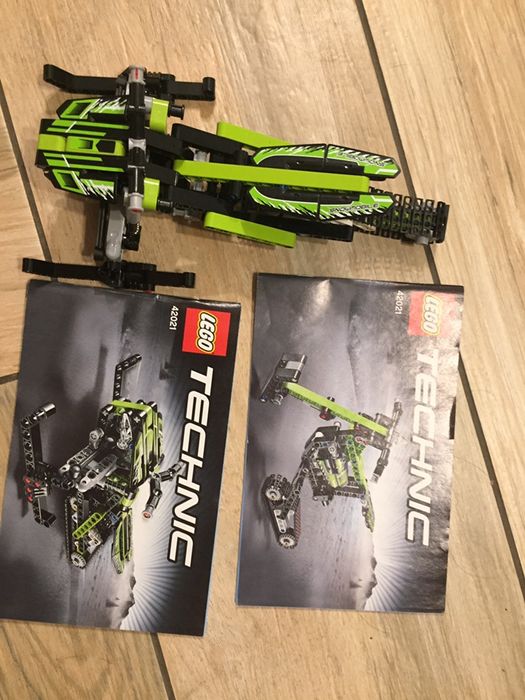 Lego technic 42021 2w1 skuter śnieżny