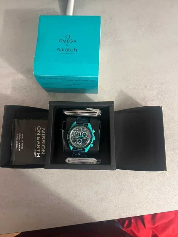 Omega x Swatch Polar Lights SO33L103 Zimowa Magia Online