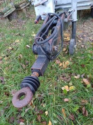 Przyczepka przyczepa  z kiprem mini traktor Kubota Iseki Yanmar